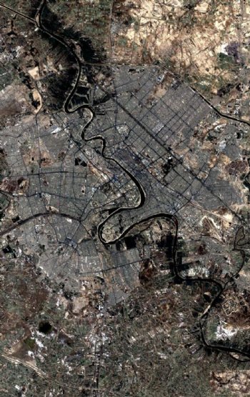 城市卫星图