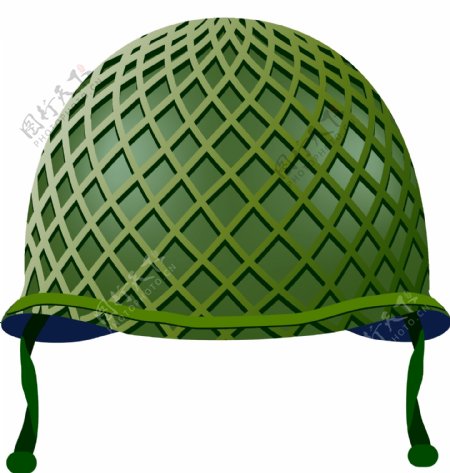 绿色网纱头盔帽子