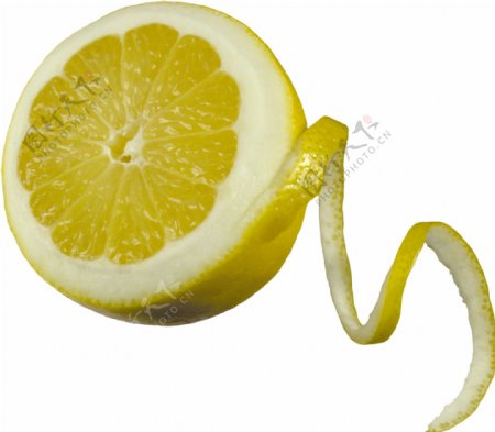 新鲜柠檬片素材合集