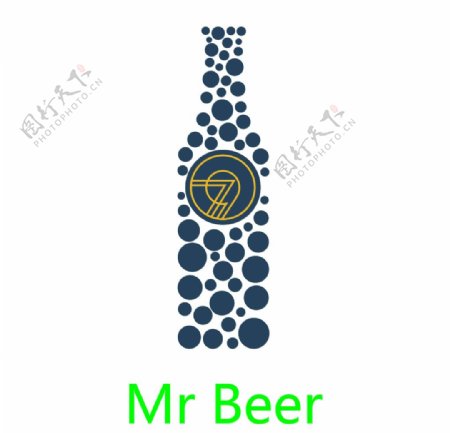 MRBEER啤酒LOGO