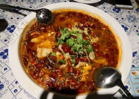 中国美食火锅