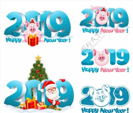 2019圣诞和猪