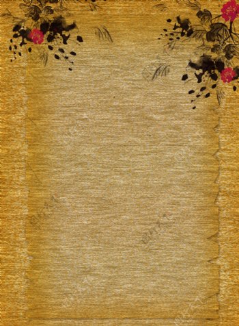 原创古纸质纹理质黄纹理背景素材