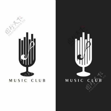 音乐酒吧图标logo