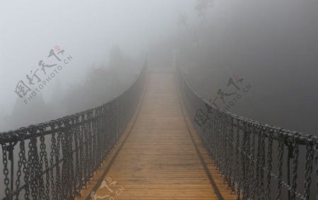 嵩山吊桥拍摄