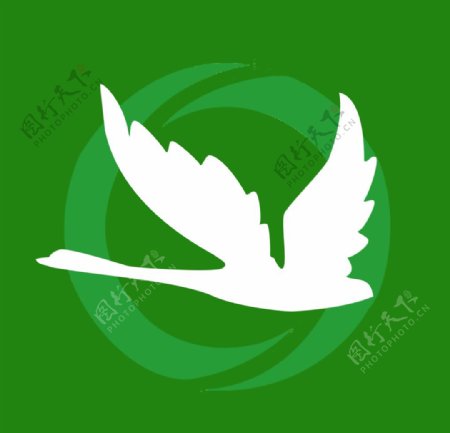 大雁Logo简约大雁logo