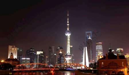 夜幕上海