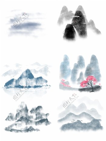 中式山脉