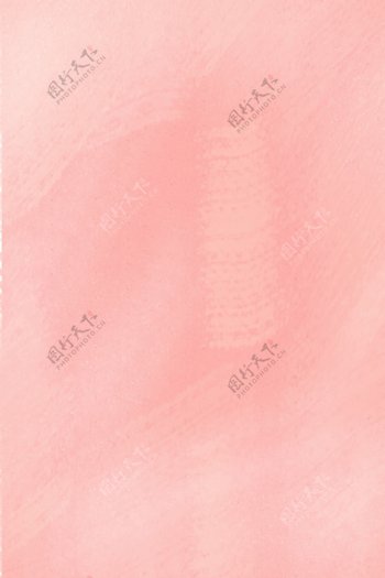 手绘卡通粉色墨染背景图