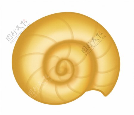 黄色蜗牛动物