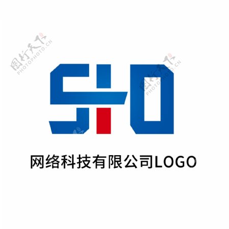 简约网络公司LOGO标志