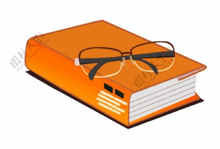 橙色封面精美书籍