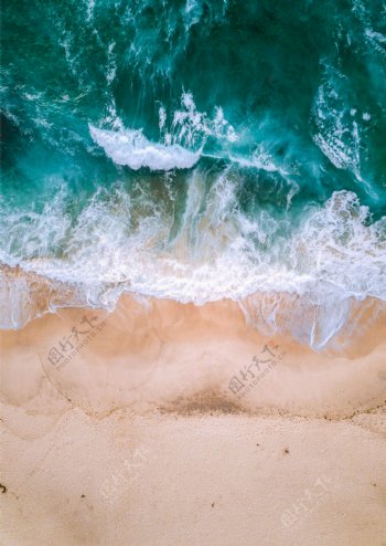 海洋海浪沙滩
