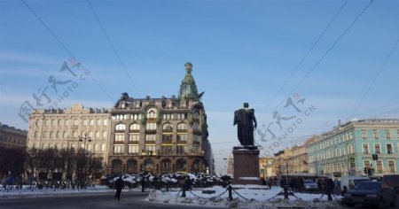 圣彼得堡青铜骑士像