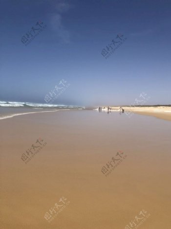 塞内加尔大西洋海滩