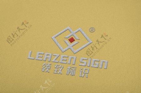 logo纺织样机