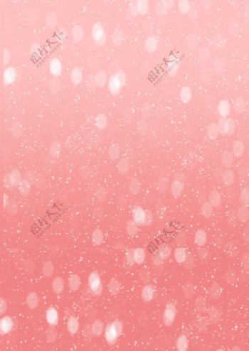 粉色光点雪花底纹