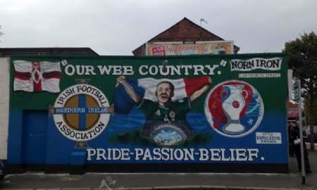 北爱尔兰爱尔兰足球协会壁画