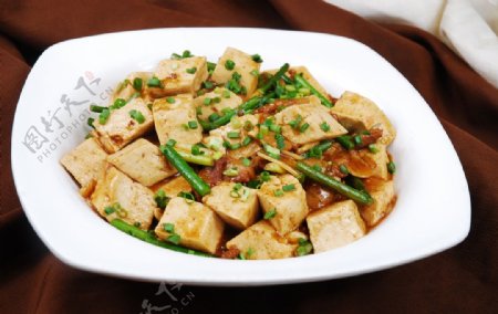 家肉炖老豆腐