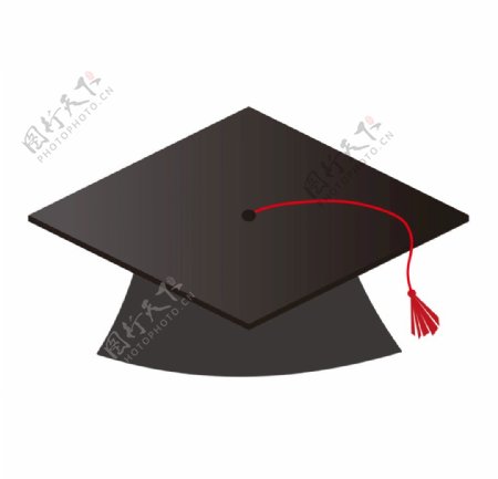 毕业帽子黑色毕业帽