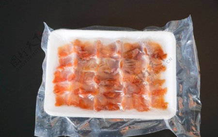 日式料理新鲜赤贝刺身