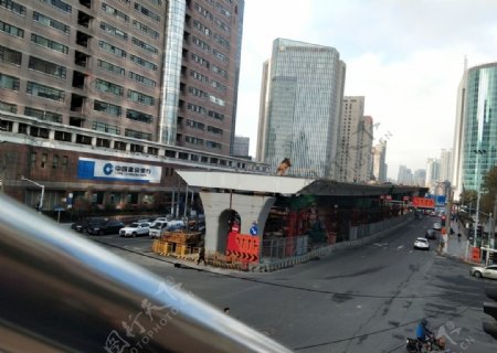 上海火车站高架桥