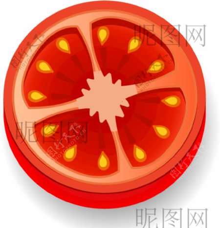 西红柿UI标识标志