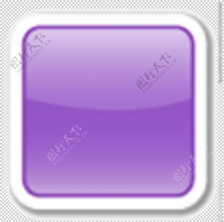 方形圆角蓝紫色渐变标签