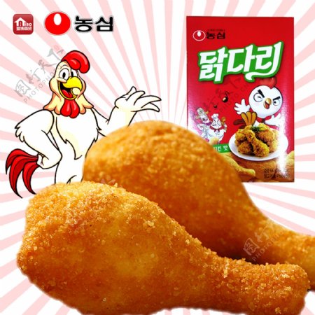 韩国农心烤鸡腿原味