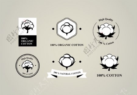 棉花图标logo