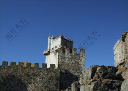 葡萄牙卡斯凯尔城市建筑风景