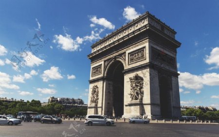 法国巴黎凯旋门