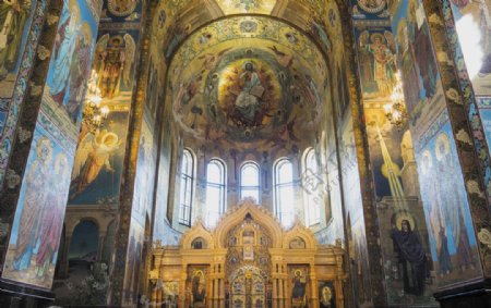 彼得堡俄国教堂宗教