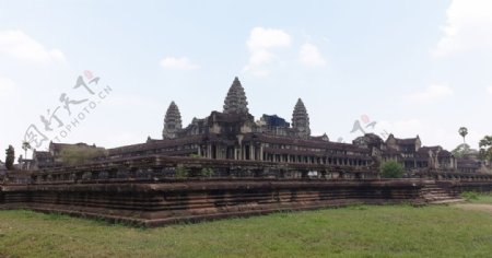 吴哥窟柬埔寨废墟