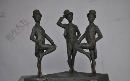 舞蹈雕塑