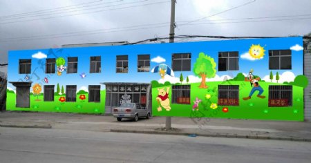 幼儿园彩绘方案