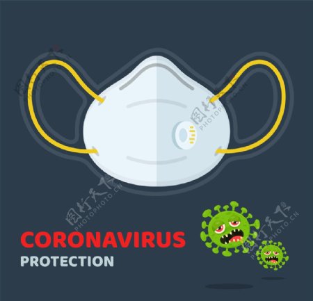 新冠病毒预防宣传背景