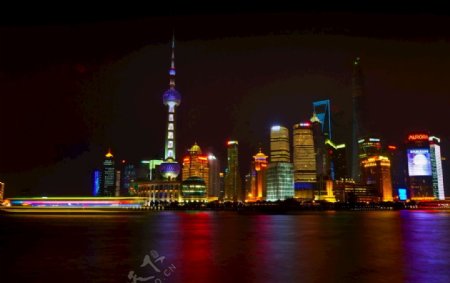 深夜的上海