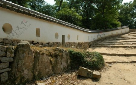 日本古堡城墙