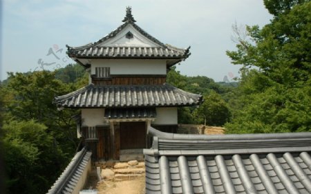 日本古城阁楼