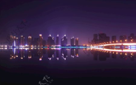 蚌埠龙子湖夜景