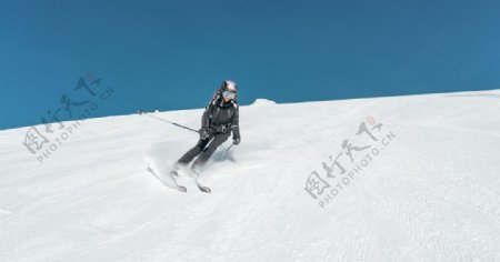 滑雪运动滑雪板