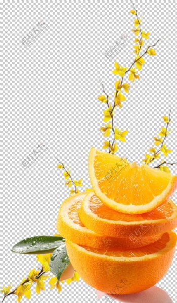 橙子免抠元素