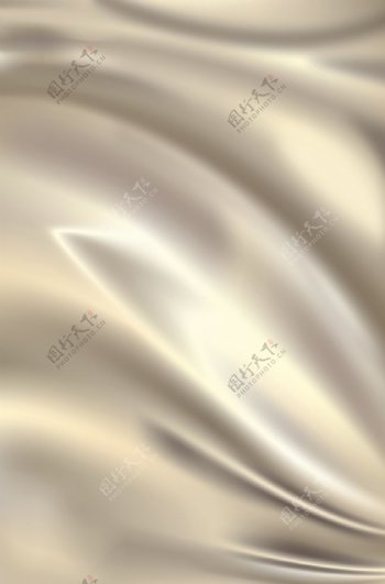 金色绸缎丝绸流动液体背景