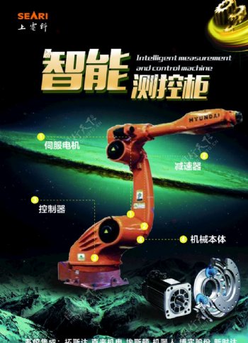 工业机器海报