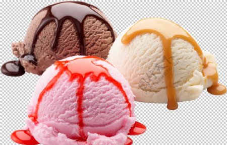 冰淇凌球免抠素材