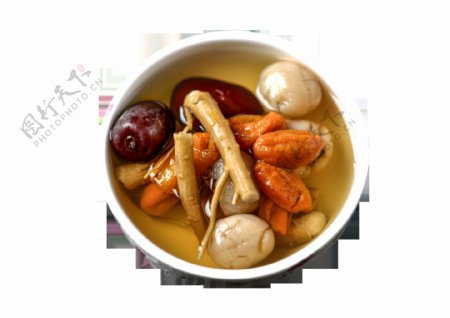 菌汤高汤汤料食材美味素材