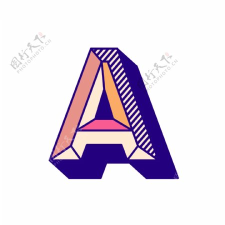 字母A