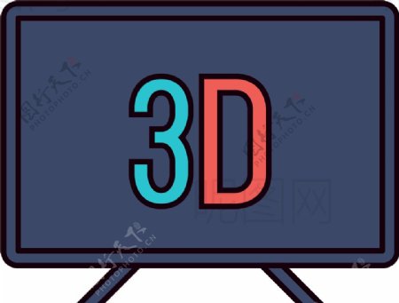 3D电视图片