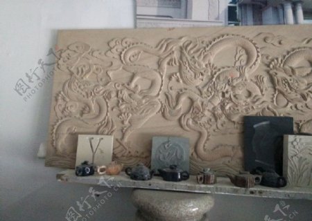 沙岩雕刻图片